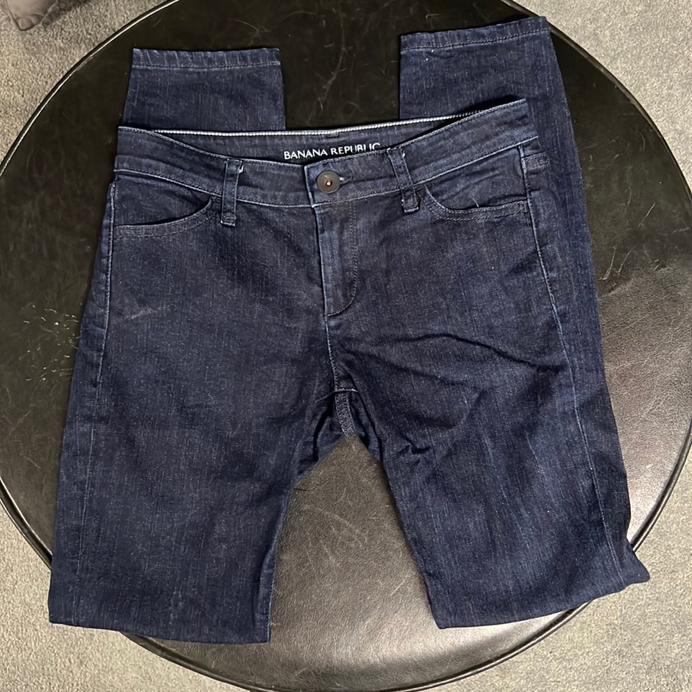 Banana Republic, Skinny, Dark Wash Jeans